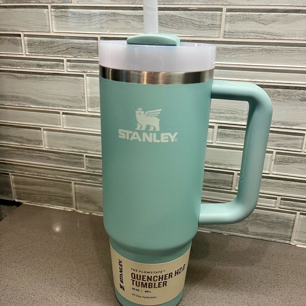 Stanley Green Insulated Water Bottle for Dining